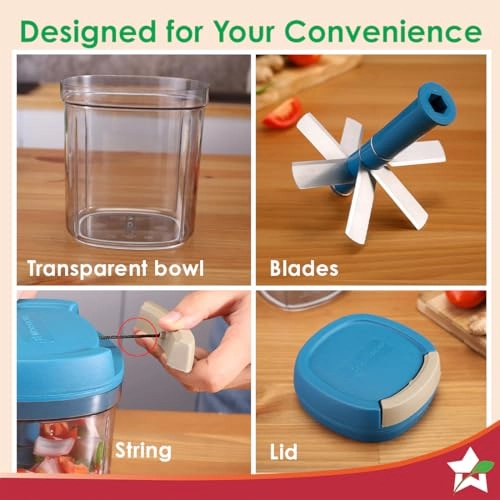 Pulse String Chopper - 900ml 6