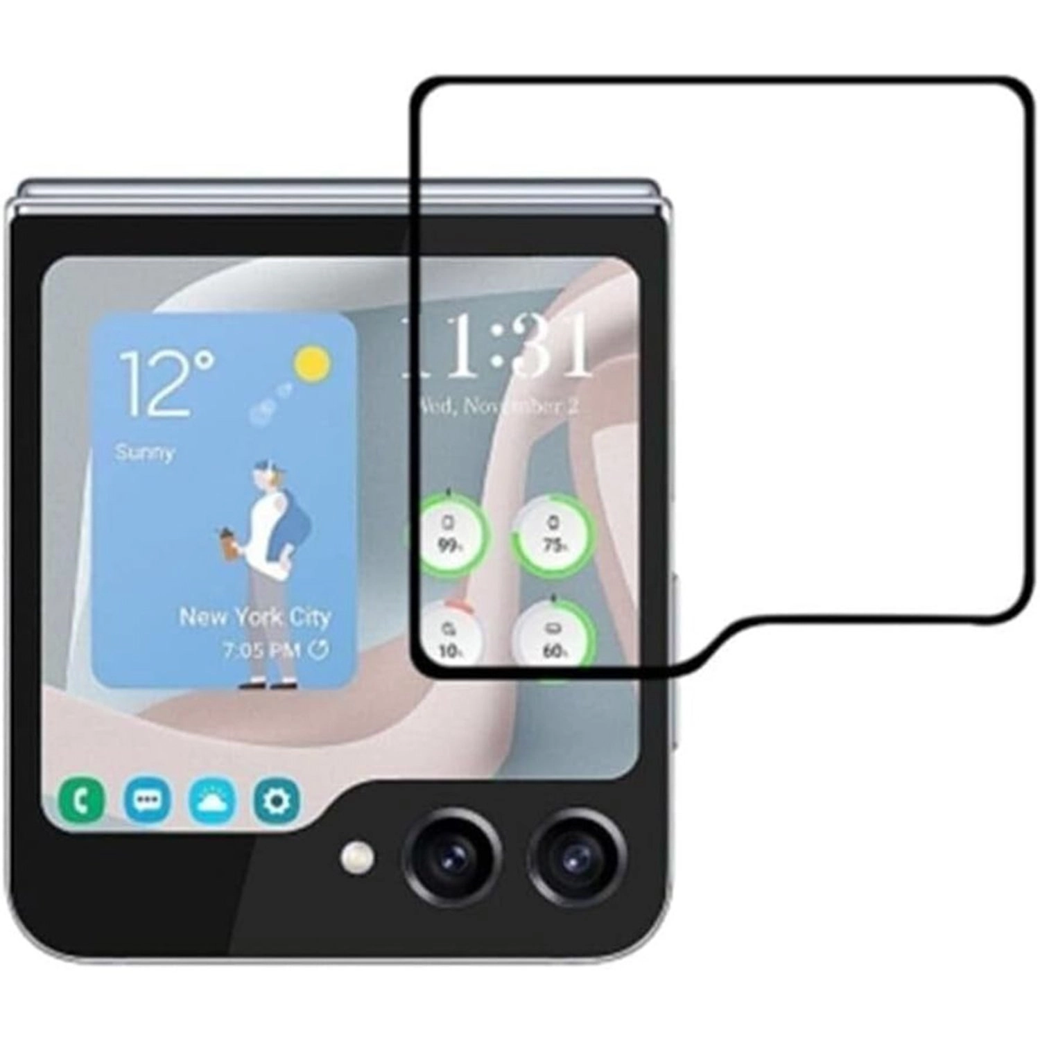 MagSafe Clear Case Screen Protector for Samsung Galaxy Z Flip 6