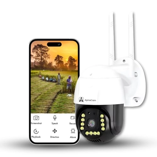 ApnaCam CCTV Camera PTZ 4 MP