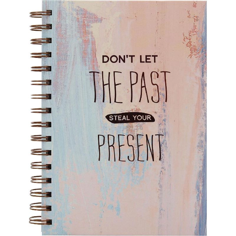 Notebook 19 X 26 cm Spiral - Grid 100 Sheets