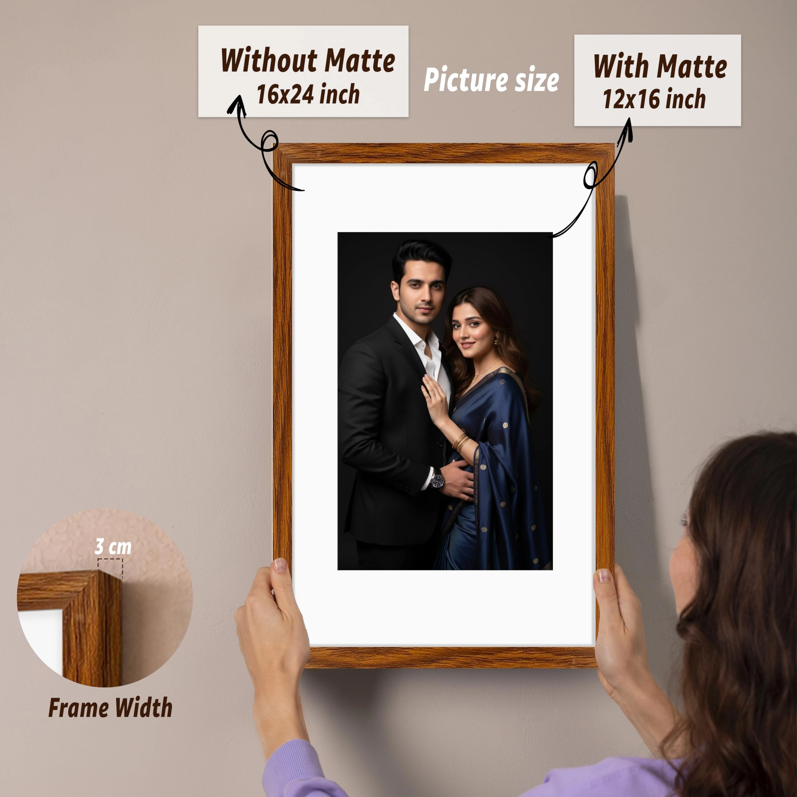 Document Frame - 16x24 Inch