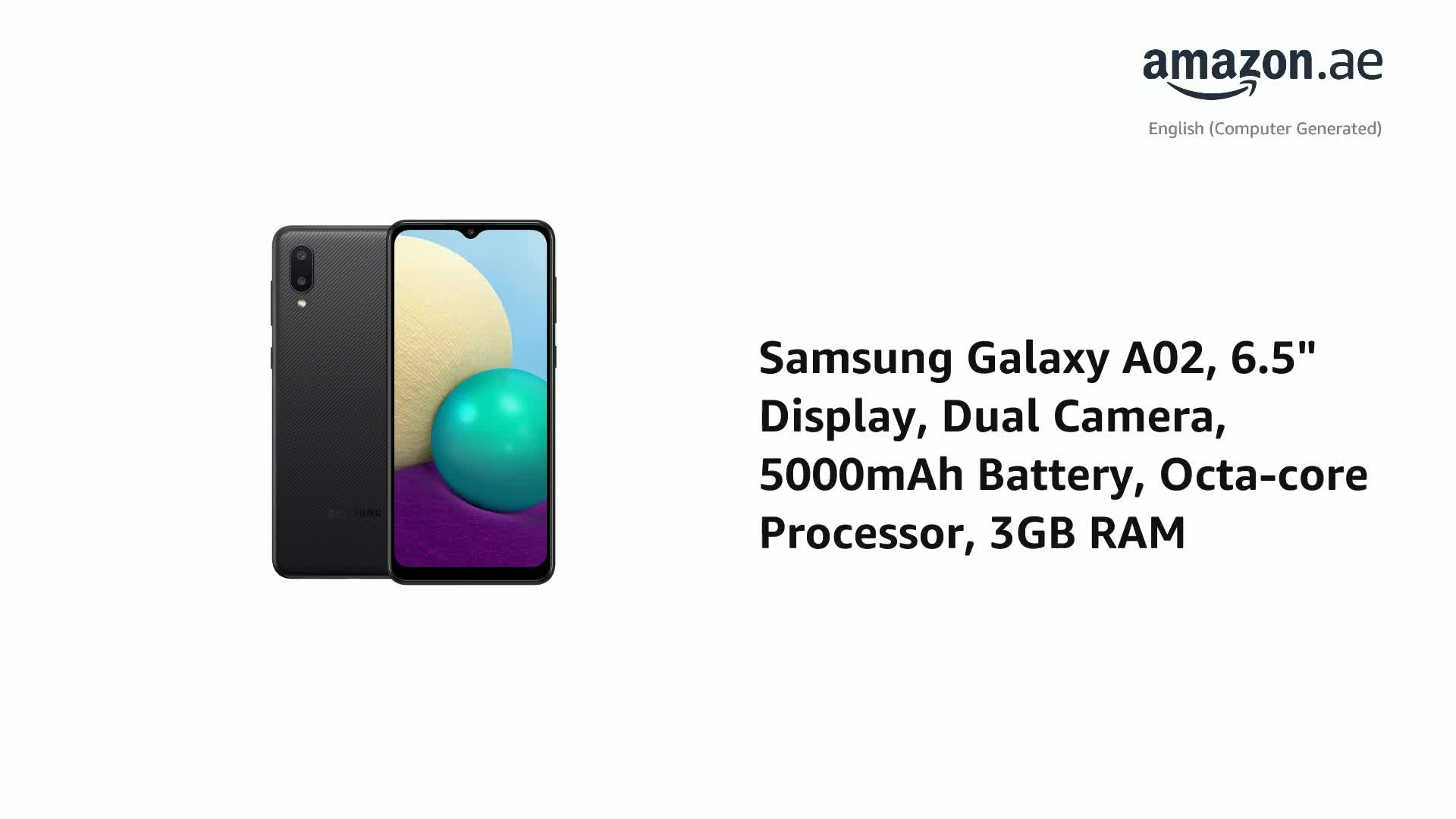 Galaxy A02s - 3GB 32GB