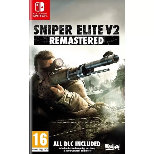 Rebellion Sniper Elite V2 Remastered All DLC Included - Nintendo Switch