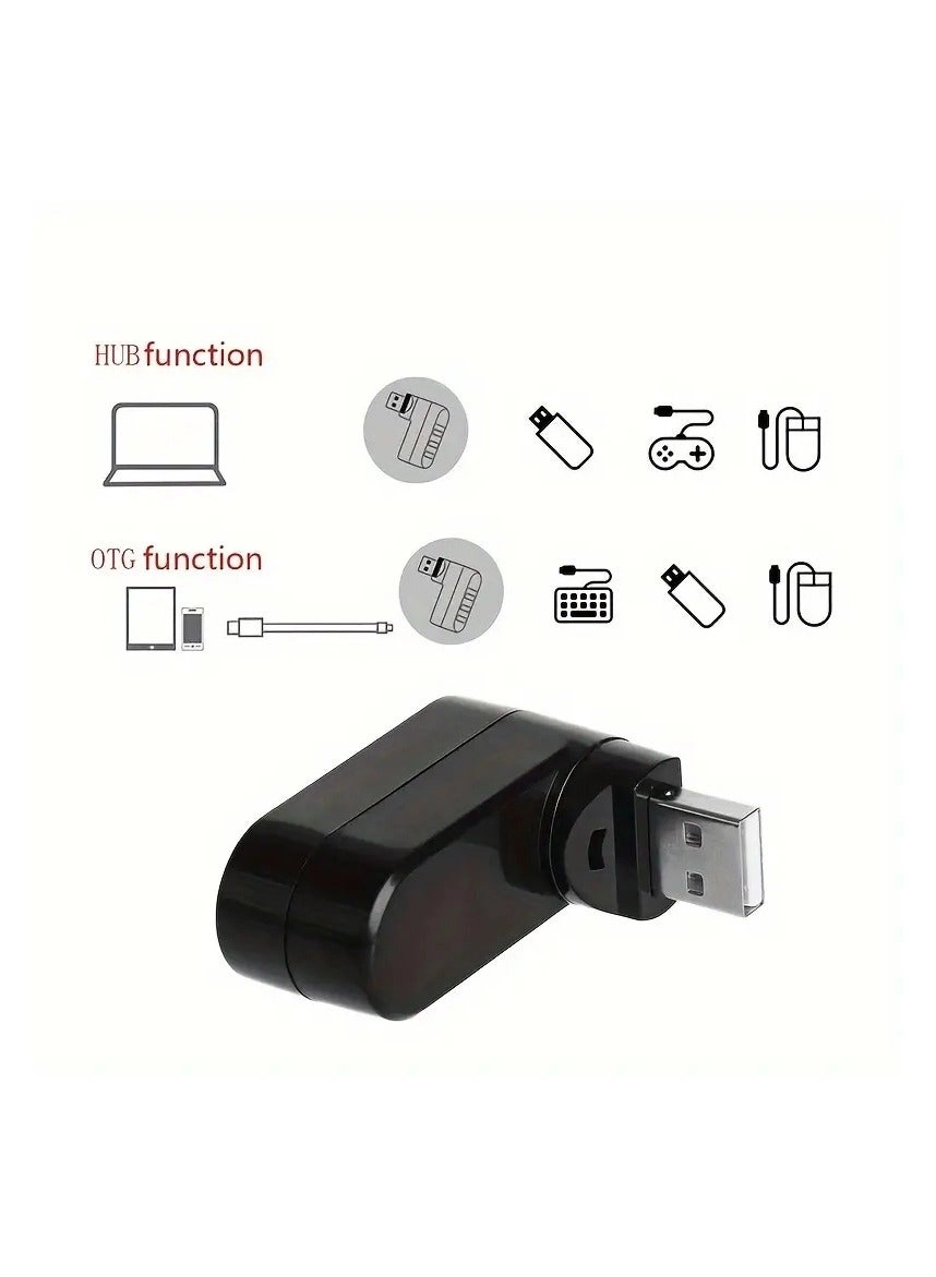 USB hub - 3 port rotating 5Gbps