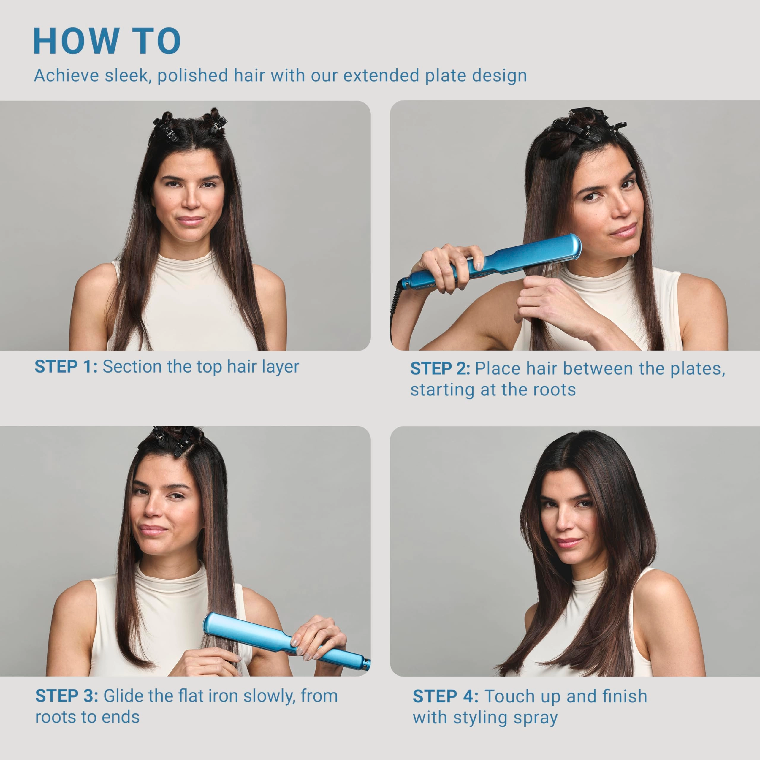 Nano Titanium Ultra-Thin Flat Iron - 1 inch