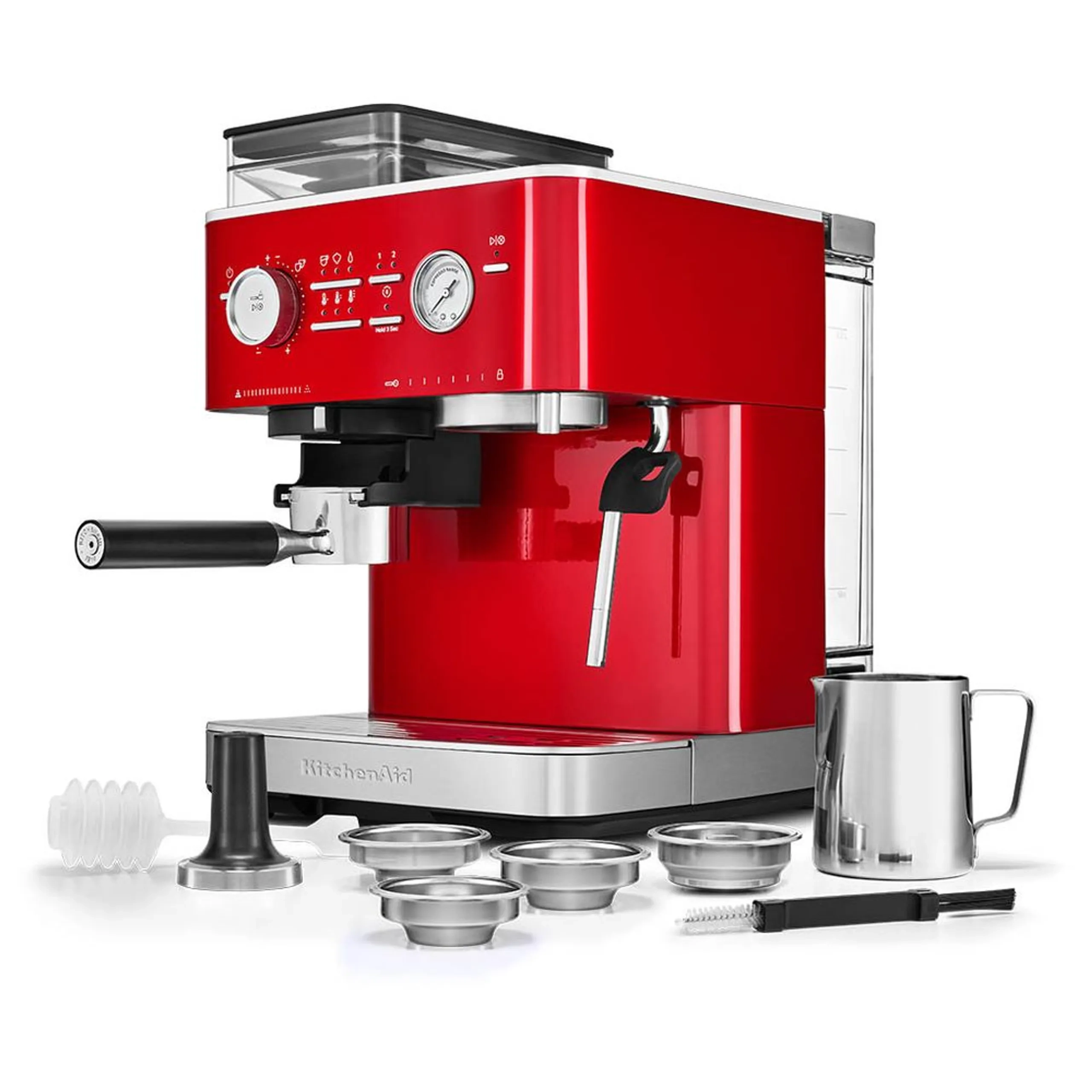 Semi Automatic - Conical Burr Grinder Steam Wand 5KES6551BSX