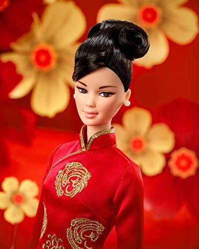 Barbie Lunar New Year Doll - Designed by Guo Pei Only 20,000 produced worldwide
