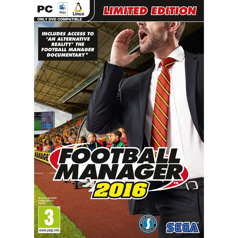 PLAION Football Manager 2016 Limited Edition - PC