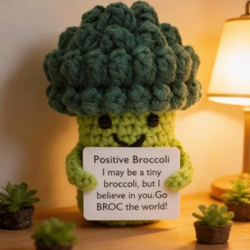 Crochet Doll Broccoli - 1 - 1 months 1 piece