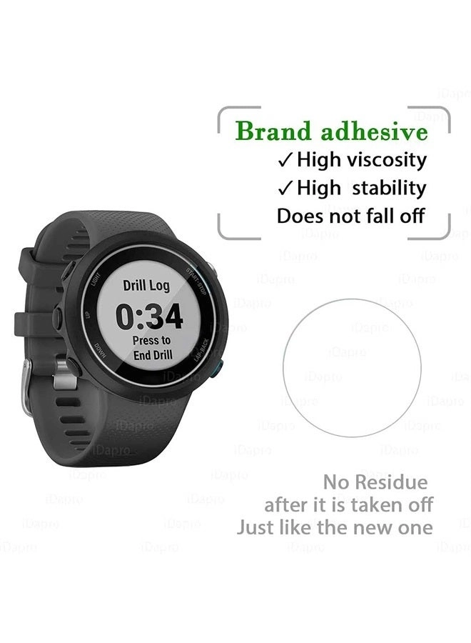 9H Anti-Scratch Tempered Glass Screen Protector for Garmin Forerunner 955 / 955 Solar (4-Pack)