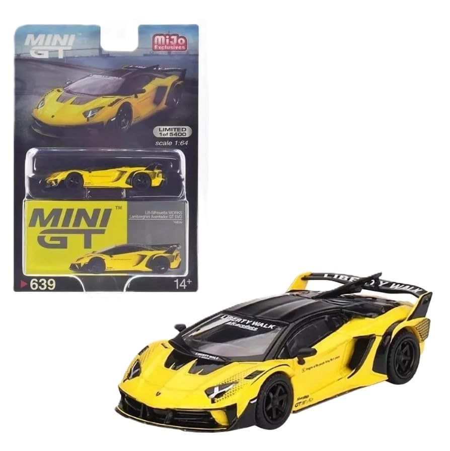 mini gt Lamborghini Aventador GT EVO - 1:64