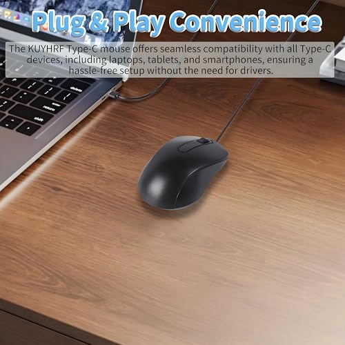 Type-C Wired Mouse - USB