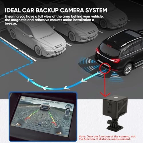 Reverse Hitch Guide Camera - NightVision WiFi 4K
