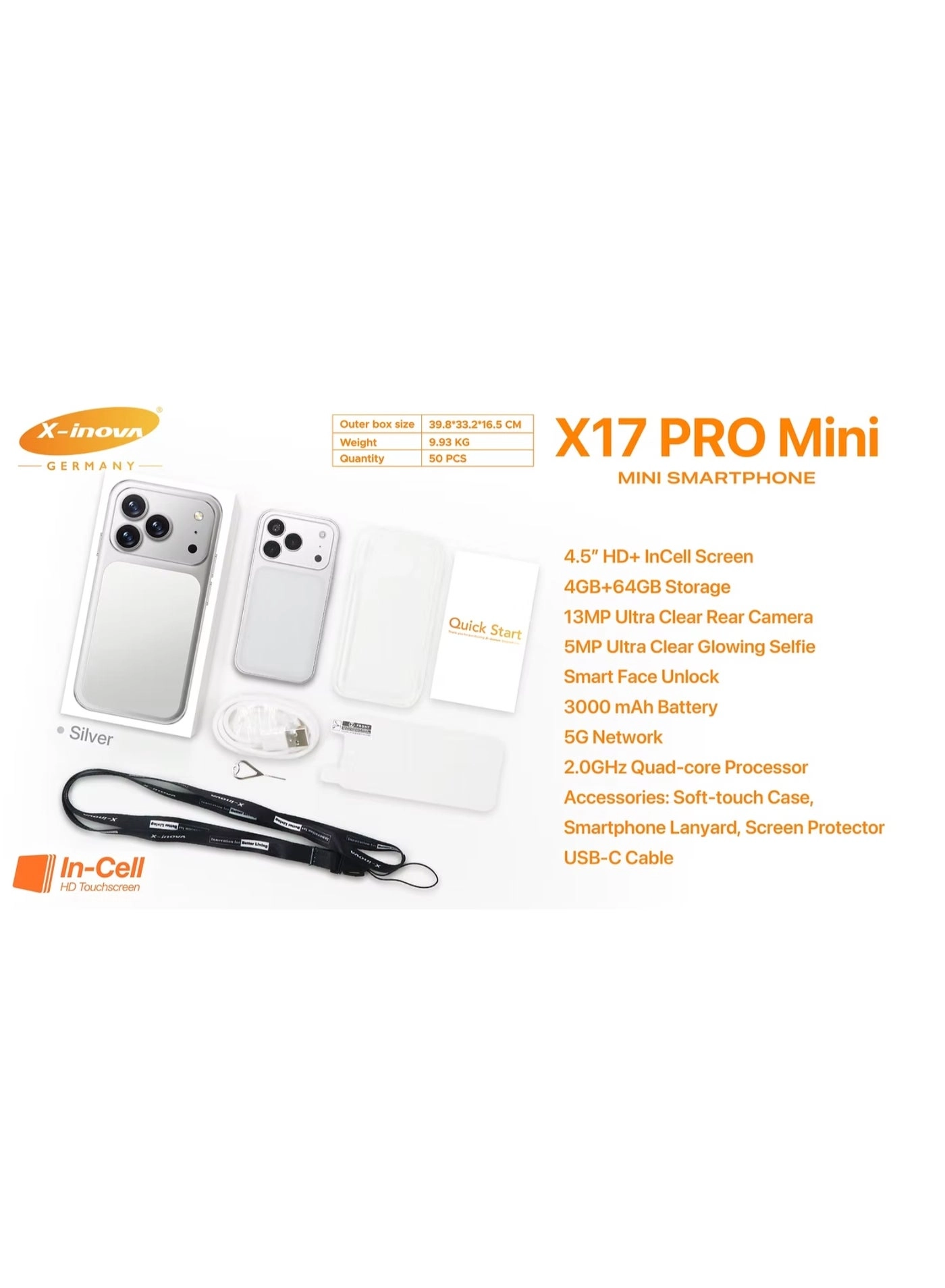 X17 Pro Mini - 4GB 64GB