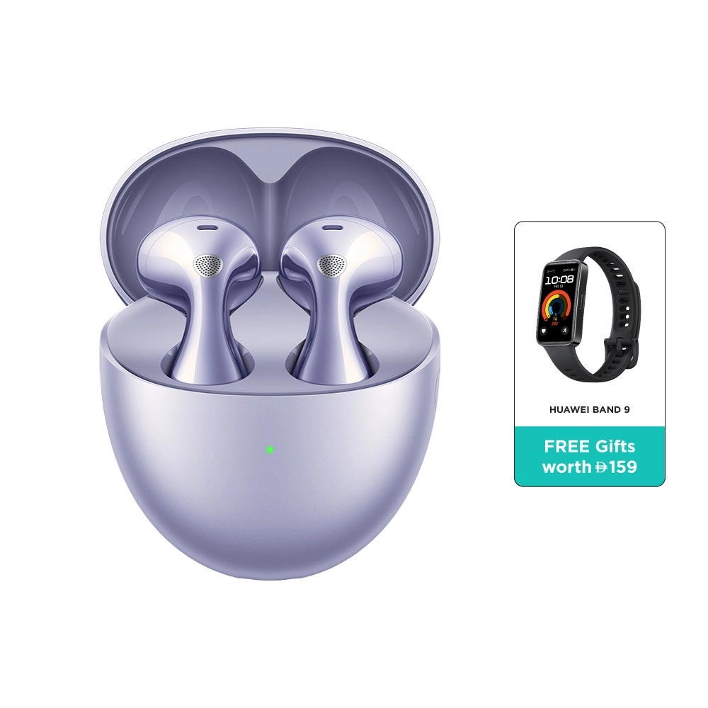 Huawei FreeBuds 6 - True Wireless + Band 9 - Smartwatch