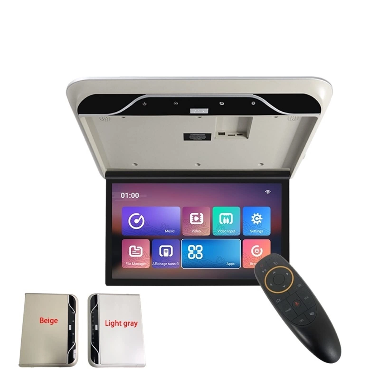 Car Headrest Video Player - 19 Inch