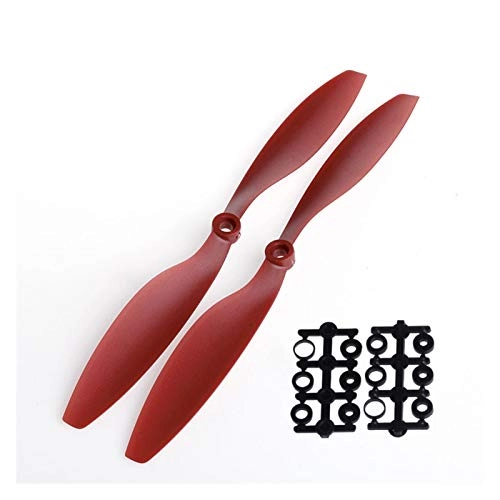 1045 10x4.5 Propeller - 1 Pair Red CW CCW