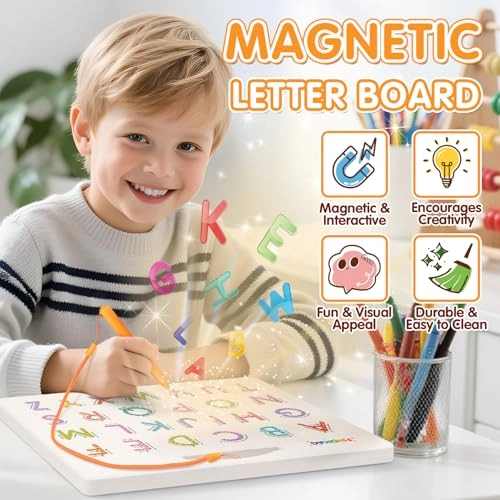 Magnetic Alphabet Writing ABC Board - 36 months and up