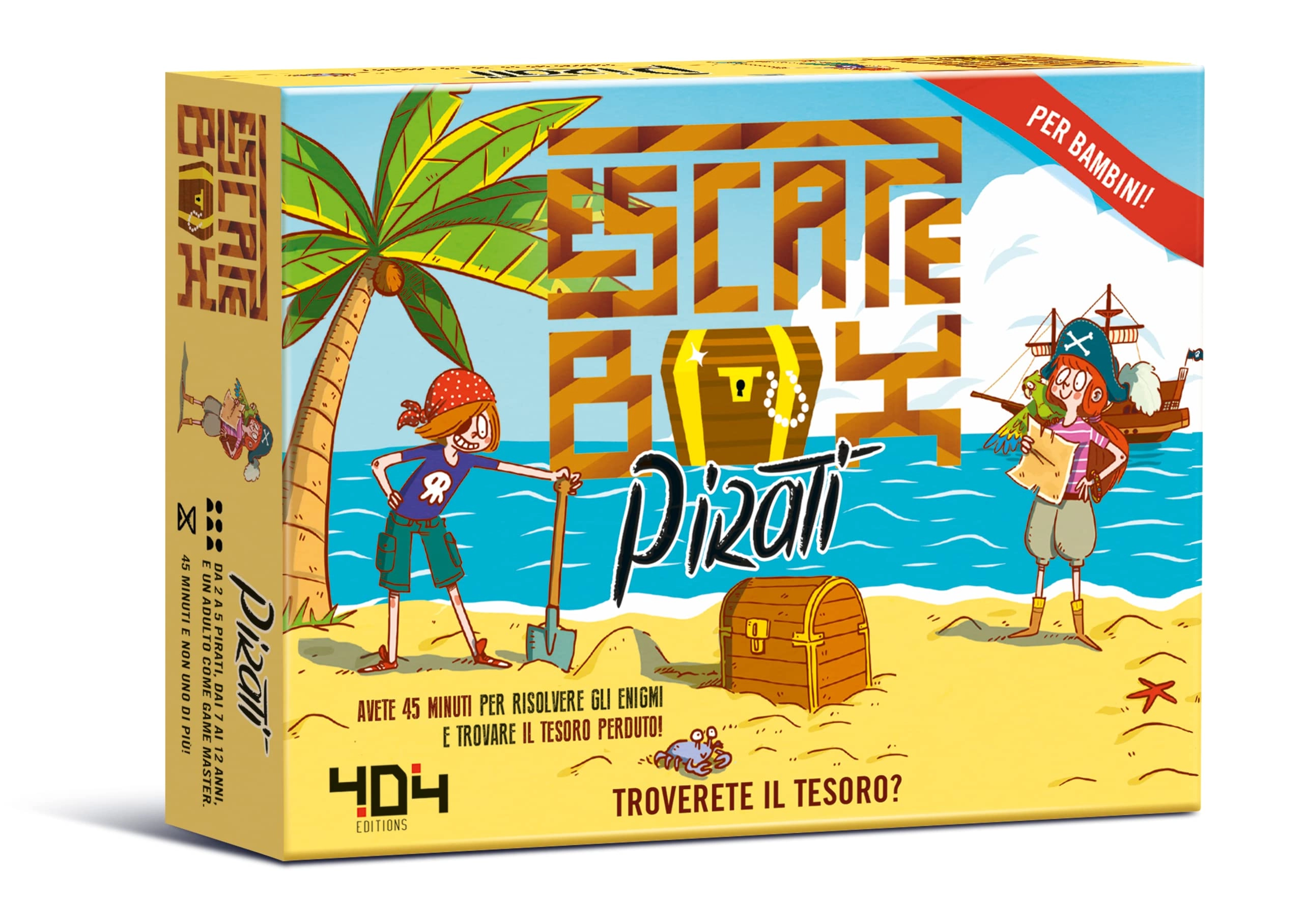 Asmodee Escape Box: Pirates (Italian)