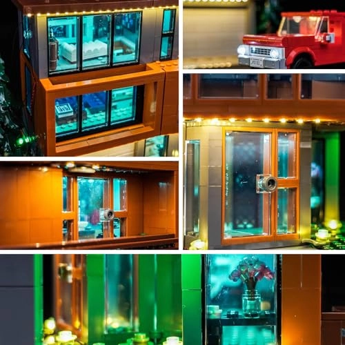 LED Lighting Kit for LEGO Twilight The Cullen House 21354 - ABS