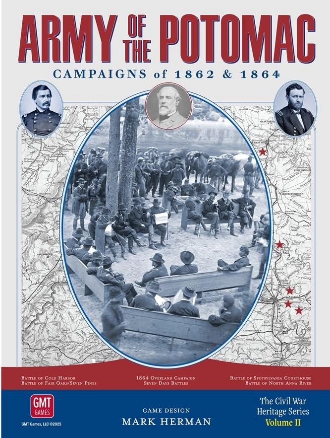 GMT Games Army of the Potomac: Campaigns of 1862 and 1864