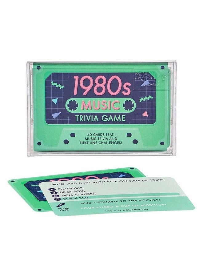 1980s Music Trivia - Card Game