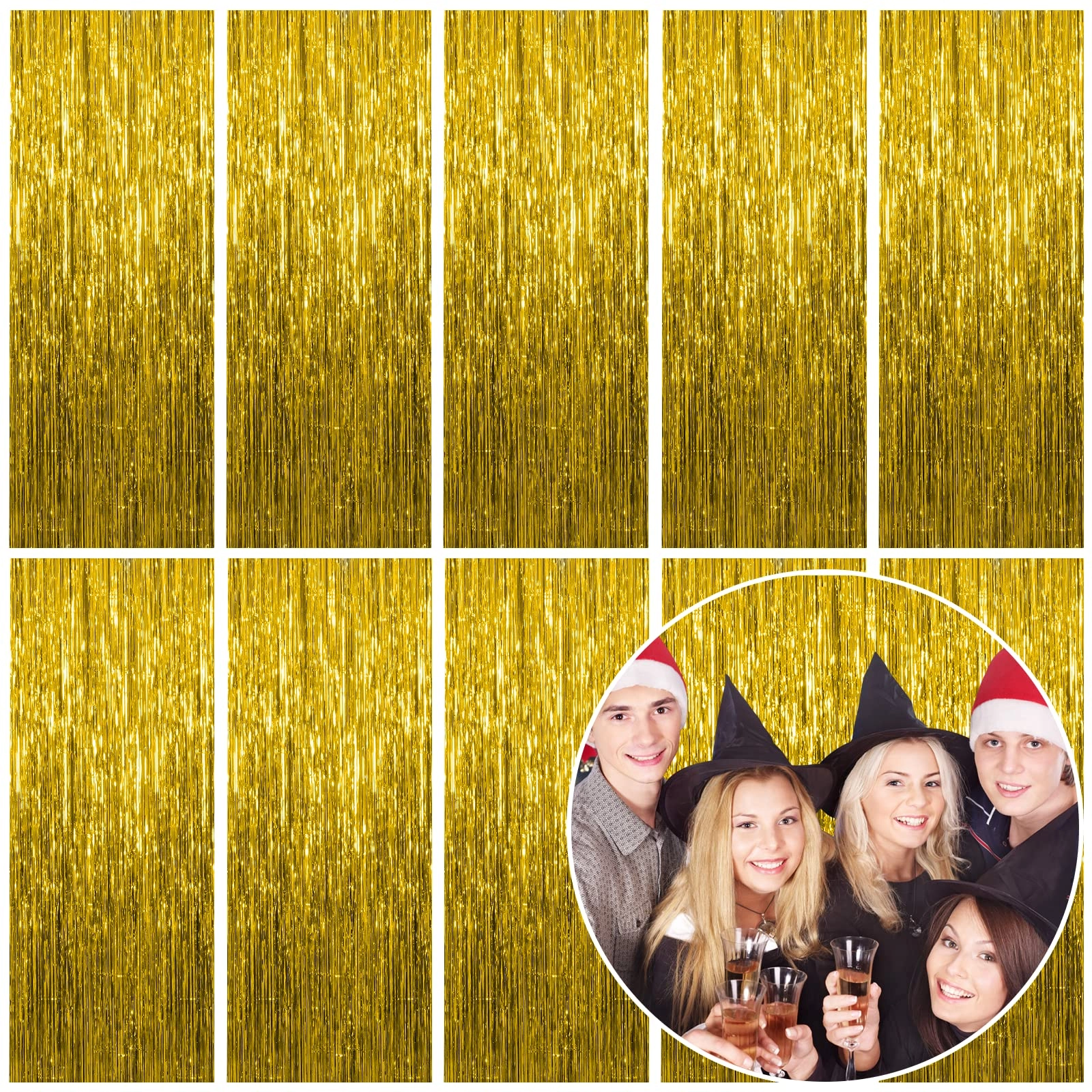 Foil Curtain - 10 Pack