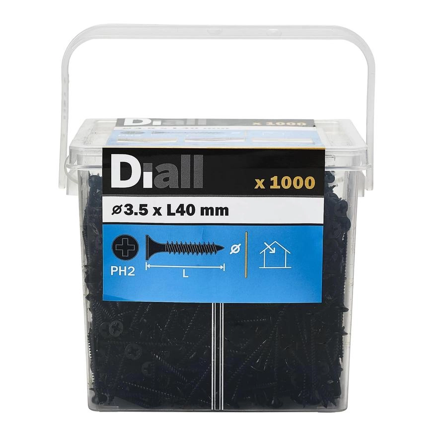 Carbon Steel Universal Screw Pack 3.5mm 40mm