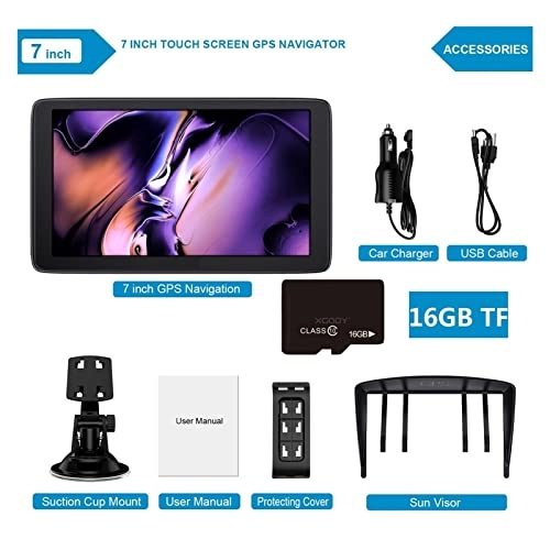 GPS Navigator 4589032750 - 7 inch 256MB+8GB 49 countries