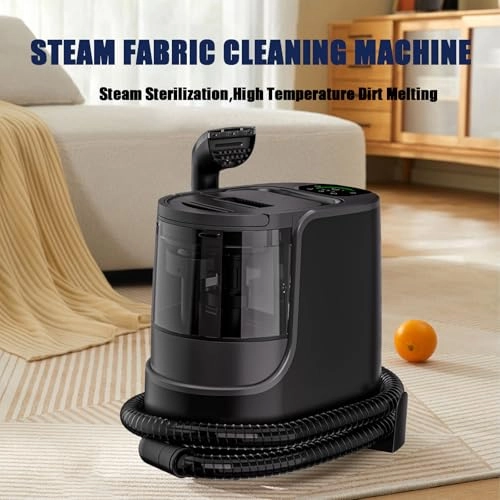 Portable Steam Carpet Cleaner Machine - Spray Suction Three-in-One 400W