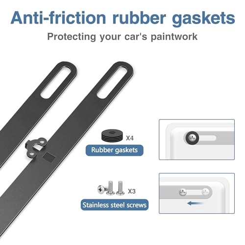 Stainless Steel License Plate Camera Mount - Universal Surface Mount