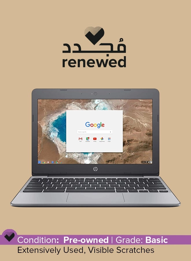 HP (Renewed) Chromebook G4 - 11.6'' 4GB Celeron N3060