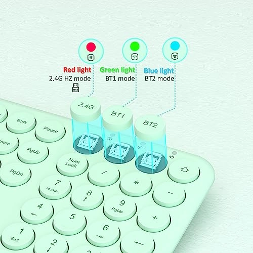 Portable Slim Bluetooth Keyboard - Wireless