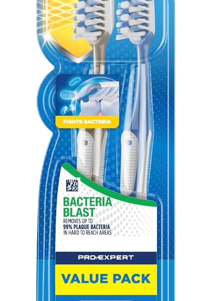 Oral-B Pro Expert Bacteria Blast - Medium 2-Piece Pack