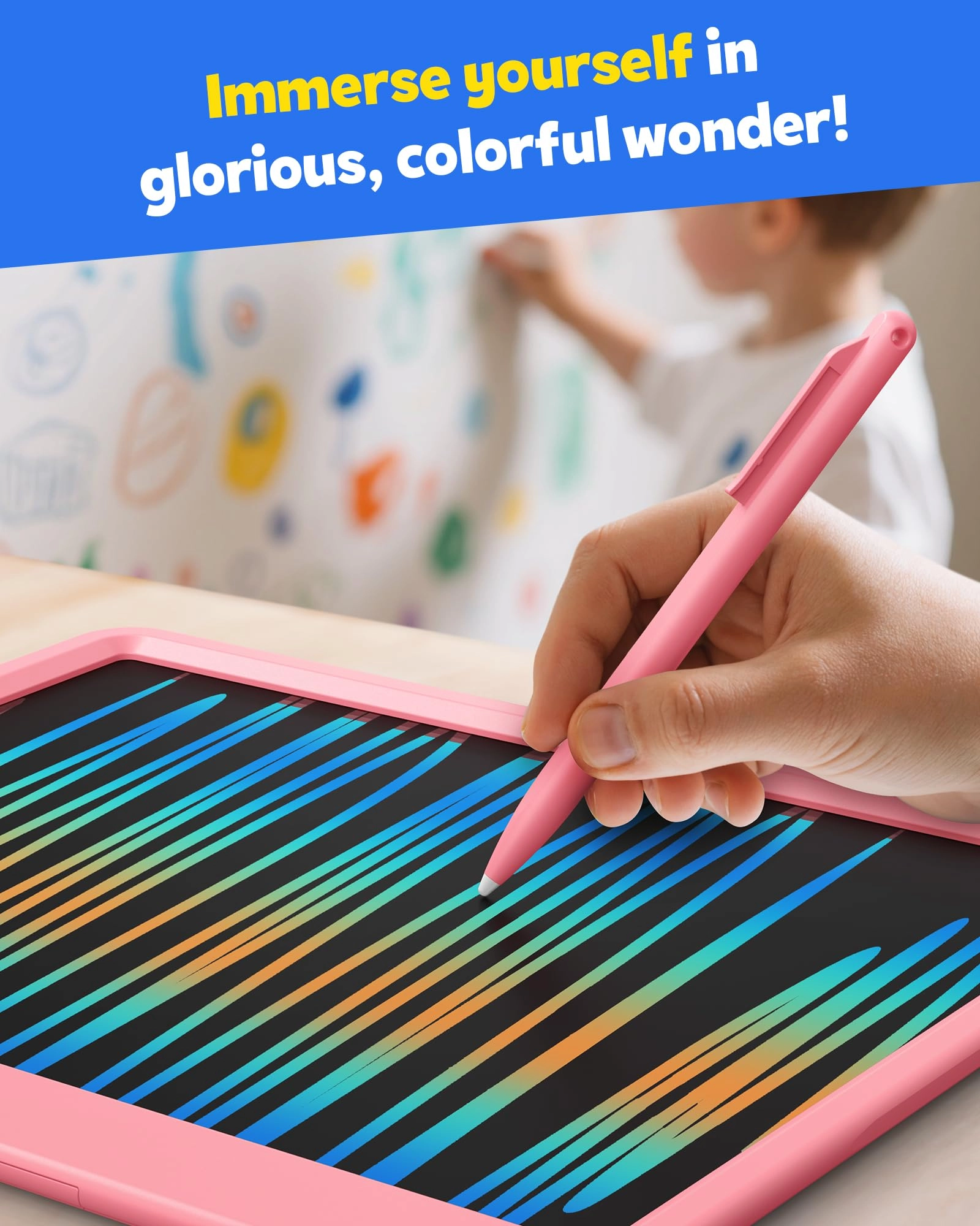 LCD Writing Tablet - 12 inch Erasable