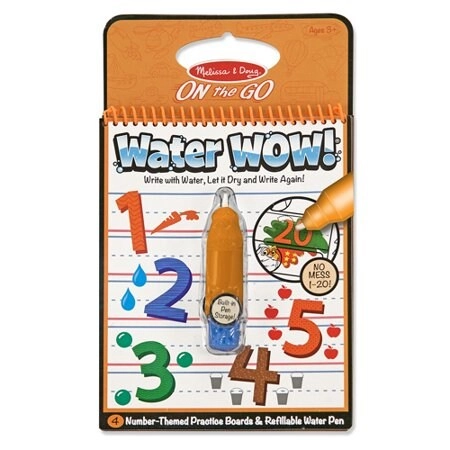 Melissa & Doug Water WOW! Numbers - ON the GO Travel Activity