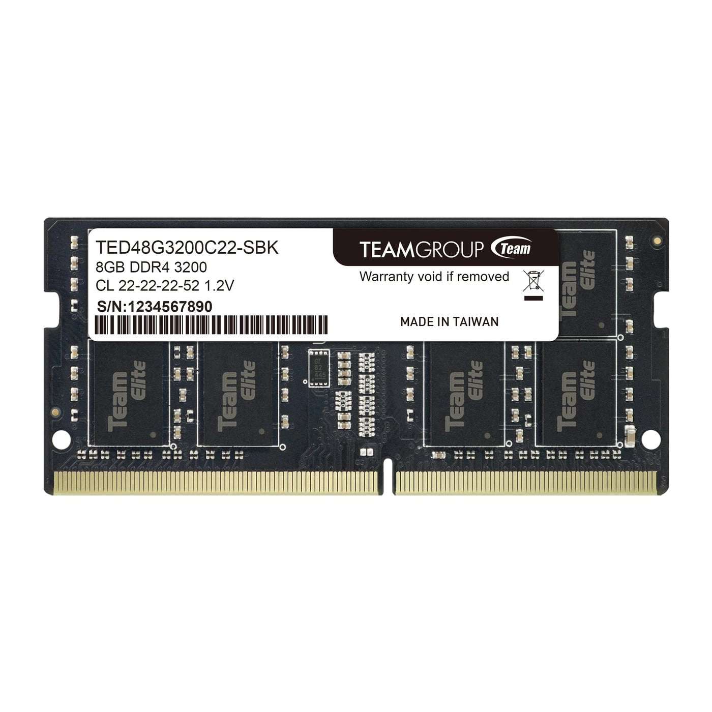 Elite - 8GB 3200MHz SODIMM DDR4