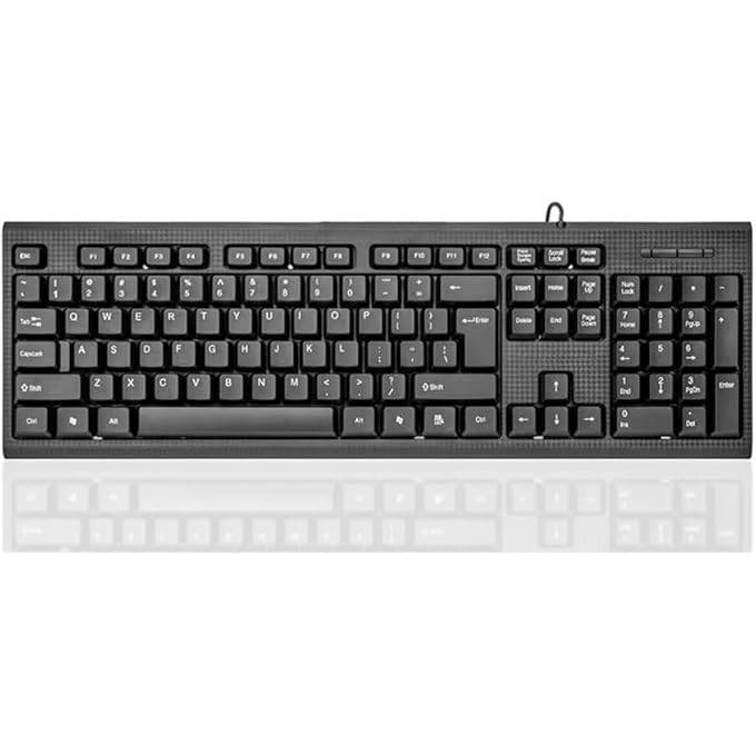 COMPUTER QUIET KEYBOARD - Wired