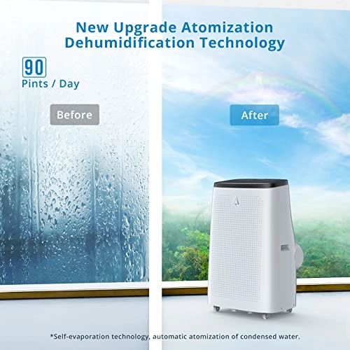 Portable Air Conditioner - 14,000 BTU Dehumidifier