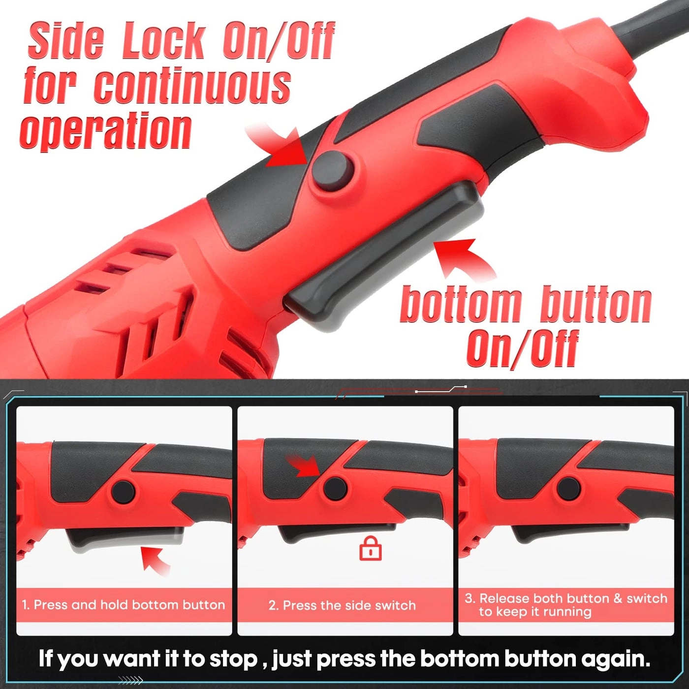 Angle Grinder - 4-1/2 Inch