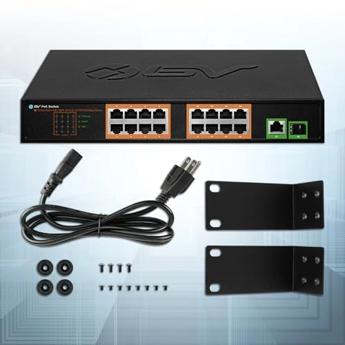16 Gigabit PoE+ Ports | 120W 18-Ports