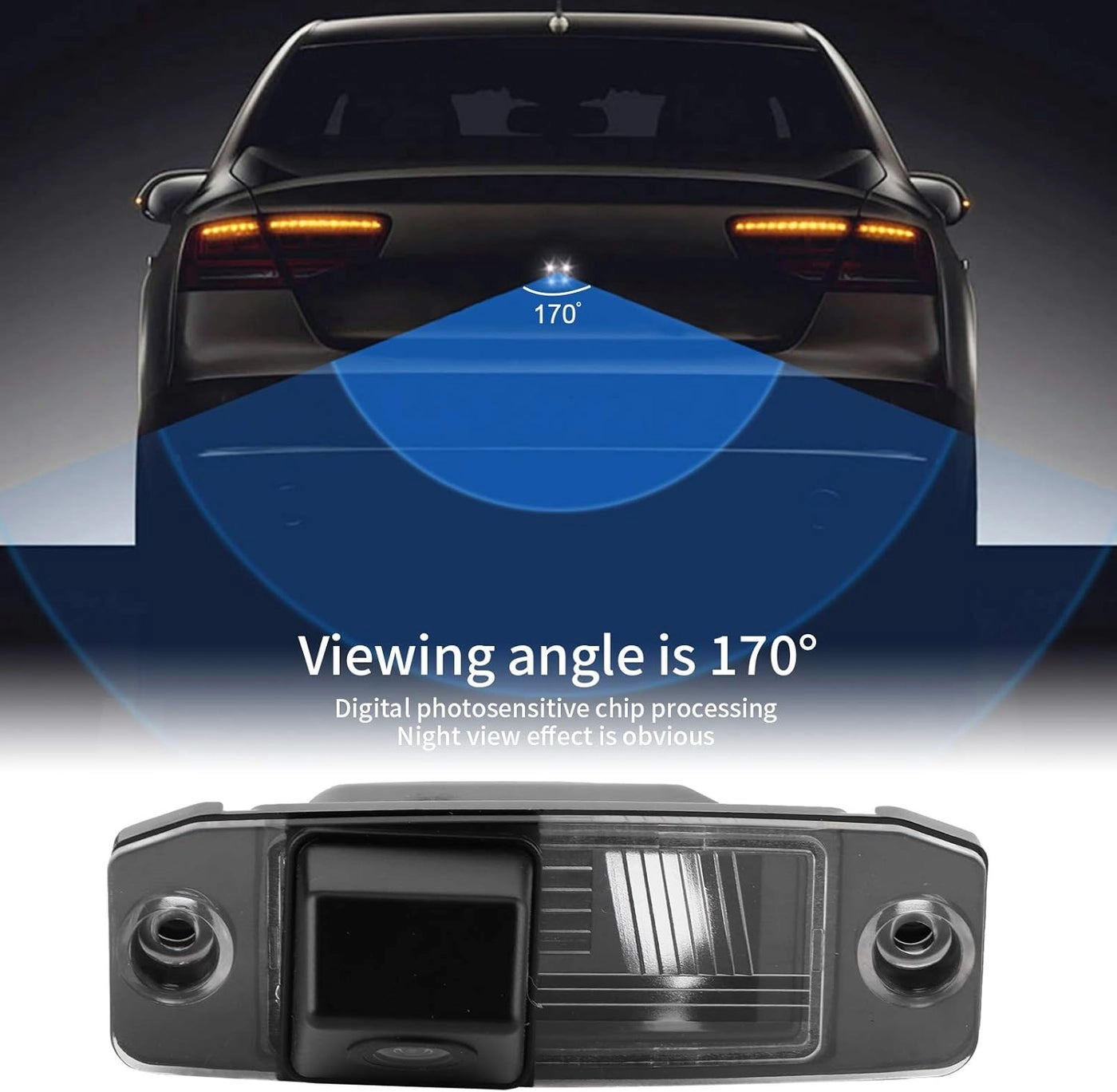 Rear View Camera - night view 720x582