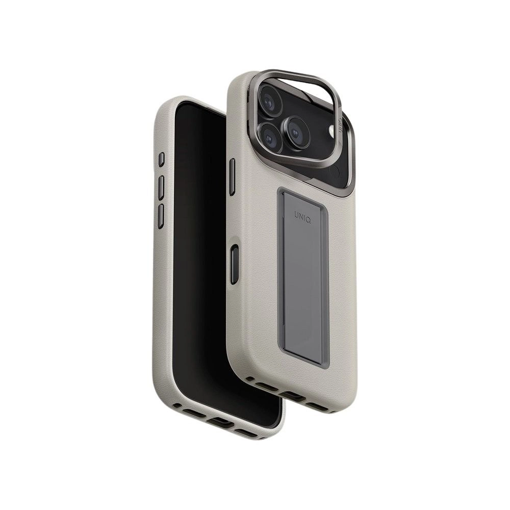 Heldro Pro MagClick Hybrid leatherette case with MagSafe for Apple iPhone 17 Pro Max