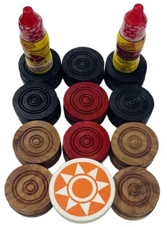 Carrom Board - Professional Wooden 24 Coins