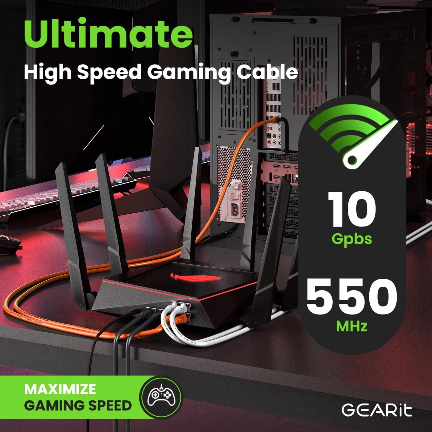 Cat 6 Ethernet Cable - 1.5 Feet