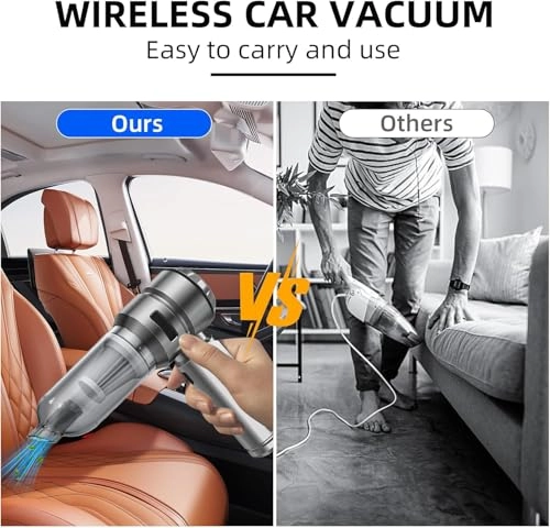 Car Vacuum Cleaner - 4-in-1 Cordless 22000PA