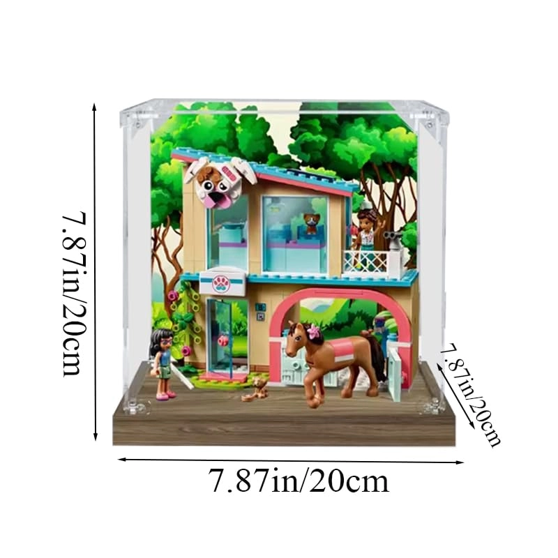 LEGO Friends Display Case - Heartlake City Vet Clinic