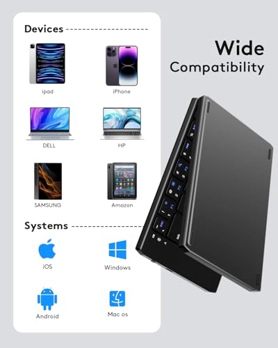 Foldable Bluetooth Keyboard - EN Wireless