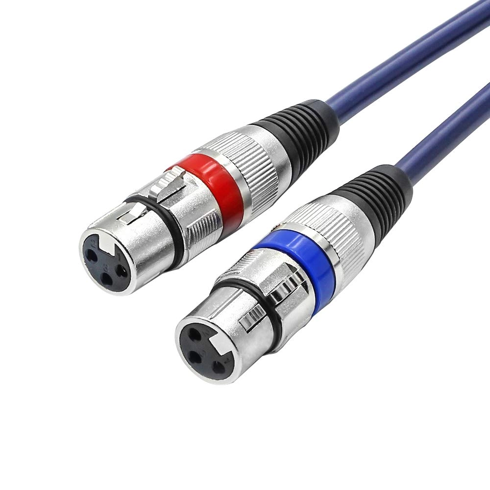 Dual XLR to RCA Cable - 5 ft / 1.5m