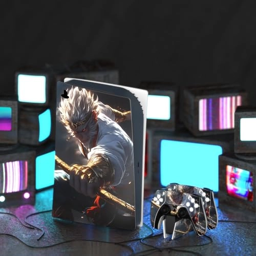 Great Wave Dual Side Full Set Skin Decal - PS5 Digital Edition